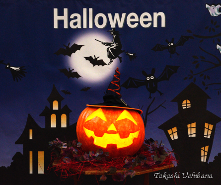ハロウィン おばけかぼちゃ　ジャックオーランタン　つくりかた 彫りかた
